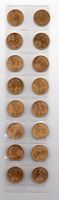 (2168) 20 x 10 Franken, Vreneli, 1913, 1915, 1922, top stgl