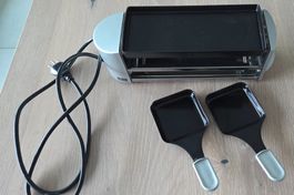 2er-Raclette-Öfeli von Stöckli mit Grillplatte