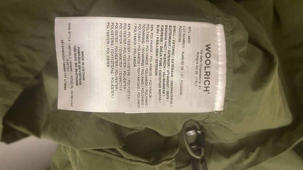 Woolrich Vestes: Woolrich Jacke Khaki Grösse L mit Etikett – Neuf avec emballage d'origine à Riehen par markstre11 5