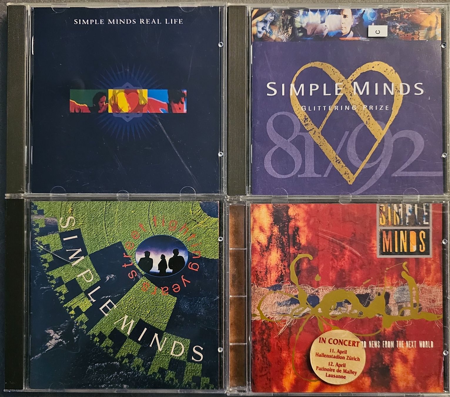 CD: Simple Minds CD's – Usato da Unterkulm venduto da Chaplyn2018