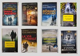 Robert Galbraith - Cormoran Strike - 8 Libri in italiano