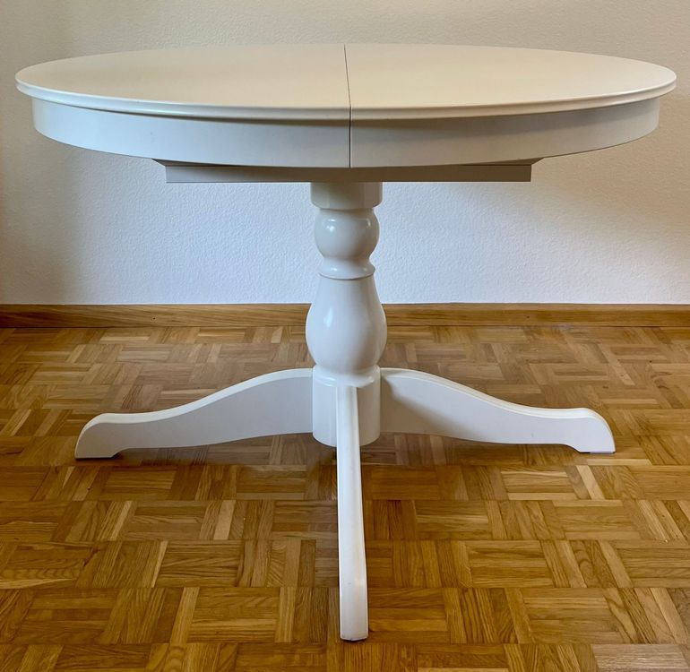 Auszug Esstisch mit 6 Stühlen Landhausstil IKEA Kaufen auf Ricardo