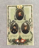 Alte Bildpostkarte General Ulrich Wille G.H Dufour Hans Herz