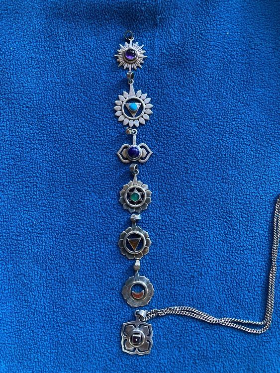 7 Chakra Sonnenfänger Mit Kristallkugeln – Meditation Anhänger, Für Yoga-Raum & Garten, Ca. 47 Cm