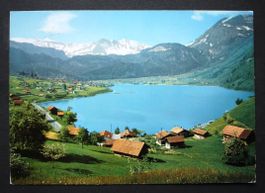 LUNGERN Lungernsee mit Wetterhorn-Gruppe