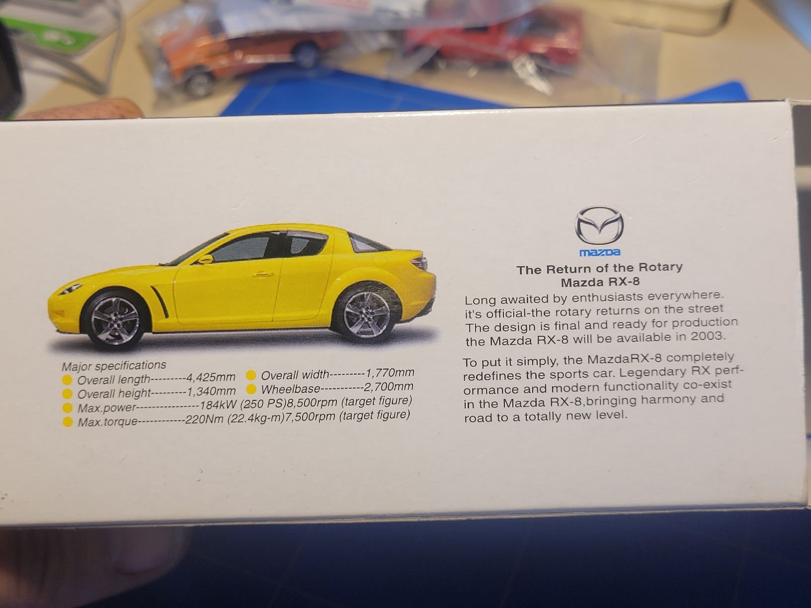 Mazda Modellautos: 💥 Mazda Rx8 Showmodell Wankel – Neu (gemäss Beschreibung) aus Wagerswil von Wankelthalmae 1