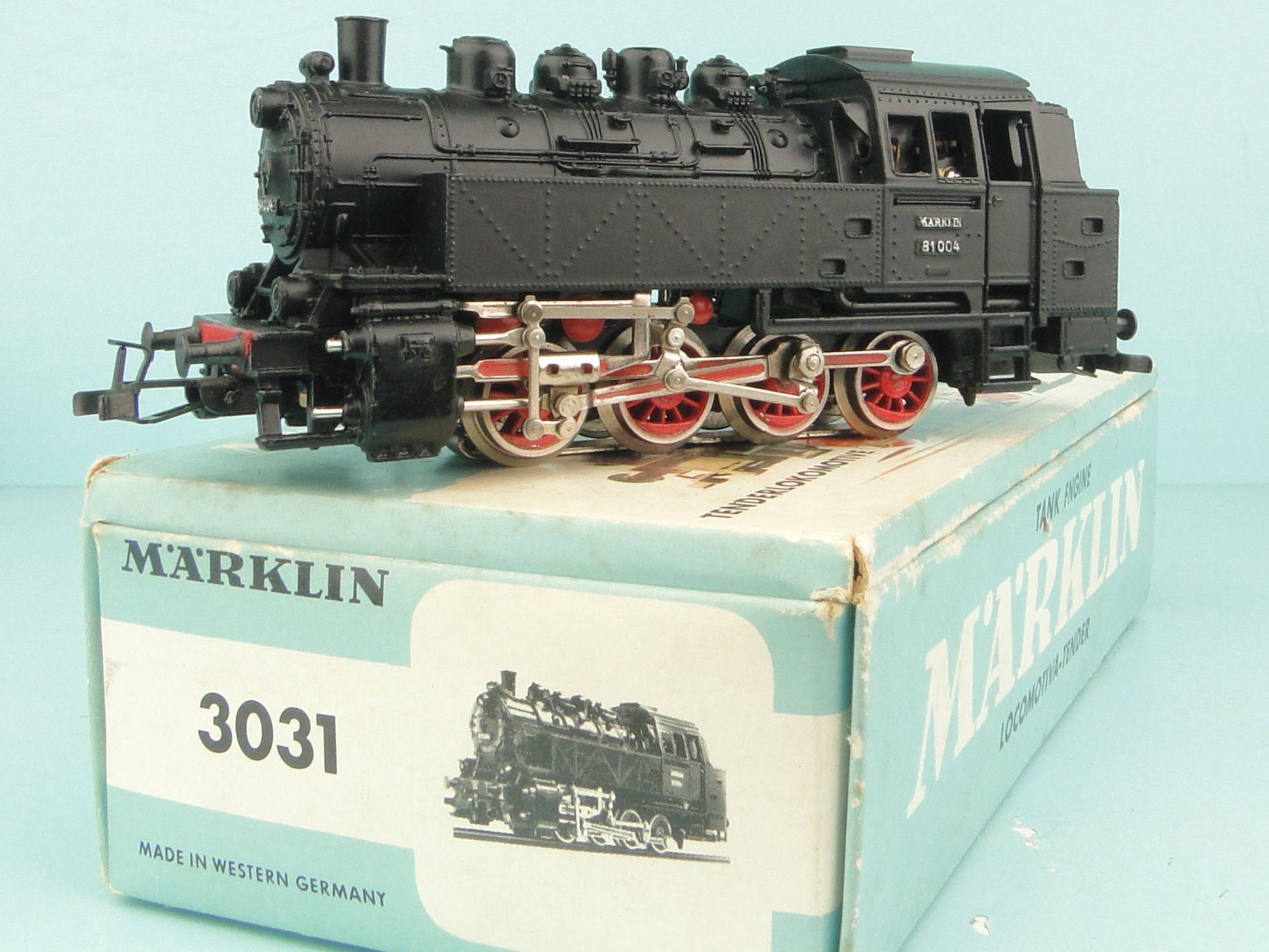 Märklin Modellini di ferrovie: Märklin 3031 BR 81 – Usato da Bülach venduto da cann11