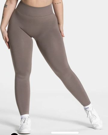Teveo Femme Sculpt Scrunch Leggings "Mokka" Gr. XL