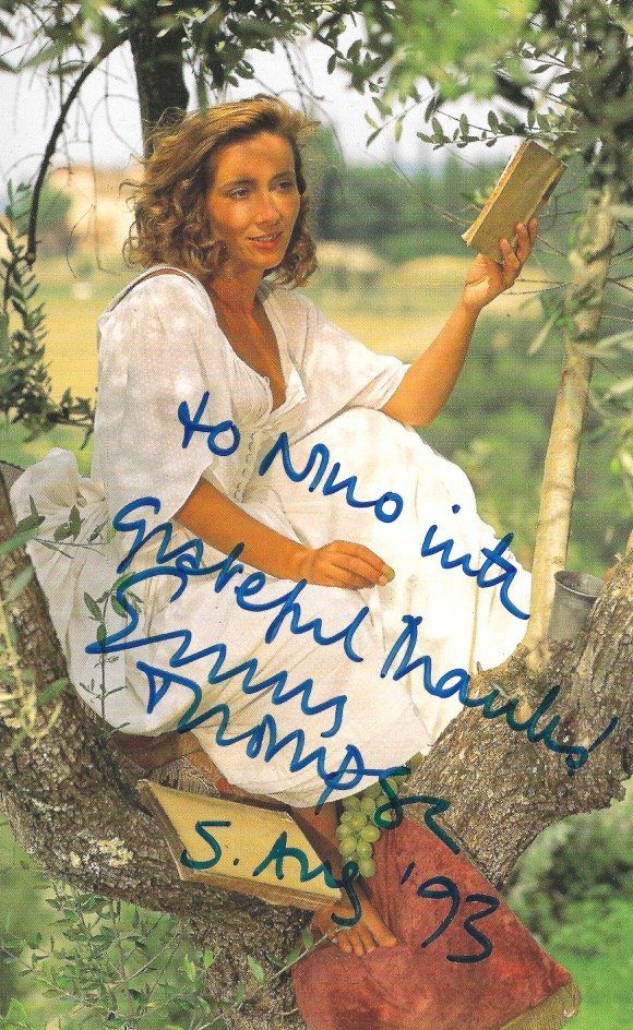 Autographes: EMMA THOMPSON original Autogramm "Harry Potter" – D'occasion à Guntershausen par sign4me