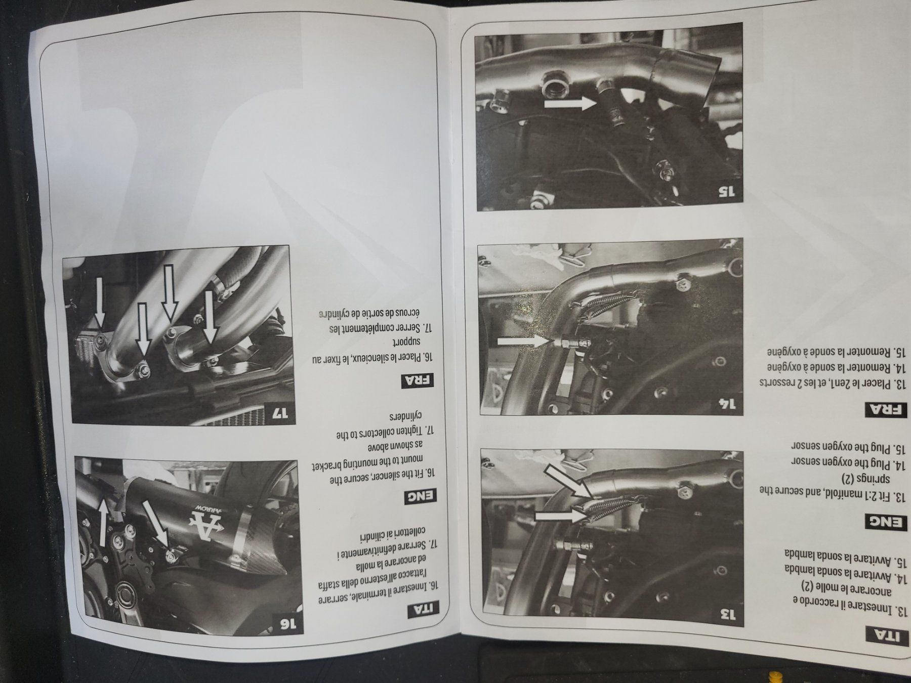Yamaha Sistemi di scarico: pot ARROW pour mt07 année 2025 – Nuovo e nell'imballaggio originale da Domdidier venduto da ala_dvf5 7