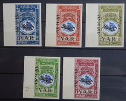 Jemen Kat. 305-309 B ** 1963 Kat. 30 Euro