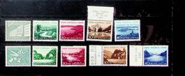 PRO PATRIA SÉRIE DE TIMBRES NEUF** 1955+56 SBK 30.00 / T632