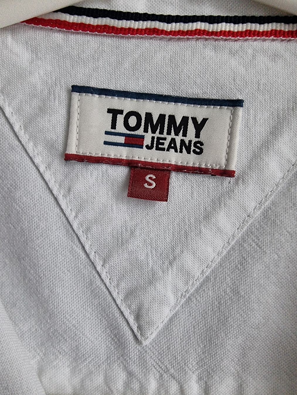 Tommy Hilfiger Camicette: Tommy Hilfiger Hemd Weiss Gr. S – Usato da Uttwil venduto da frosch2711 2