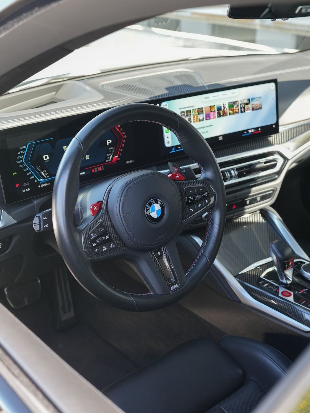 BMW Automobili: BMW M3 G80 Competition 2023 Brooklyn Grey – Usato da Einigen venduto da Jonahmssrl 3
