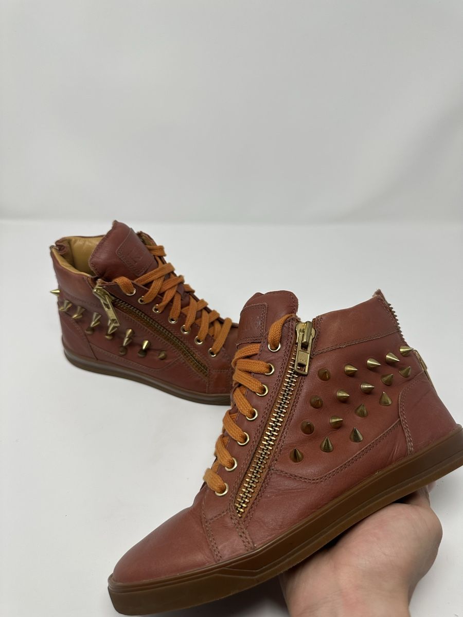 Damenschuhe: KAREL Schuhe Gr. 37 Leder Braun – Gebraucht aus Luzern von kim221080