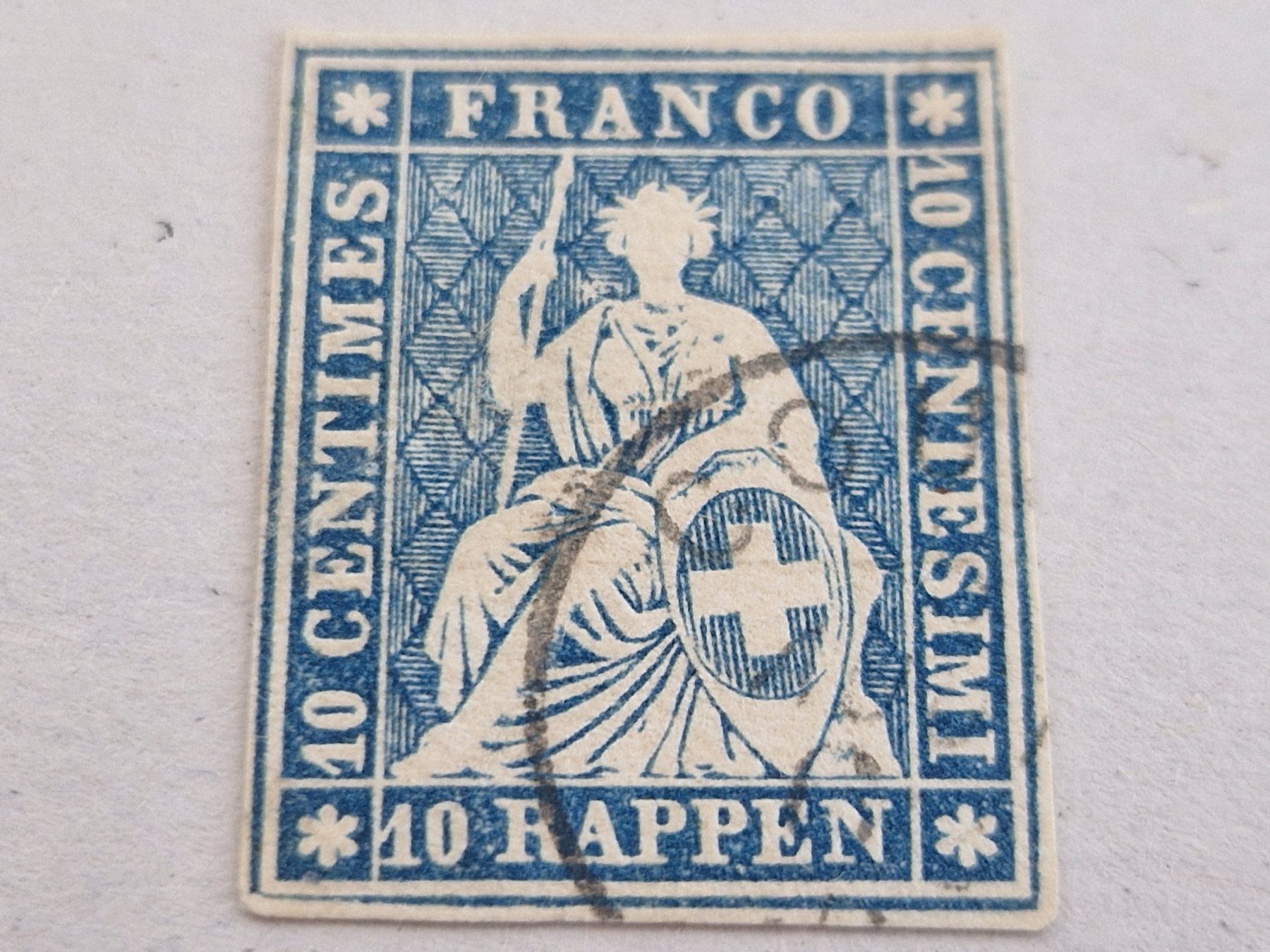 Tutti i francobolli: Strubel 23G, ab 1.- – Usato da Burgdorf venduto da Glossy01