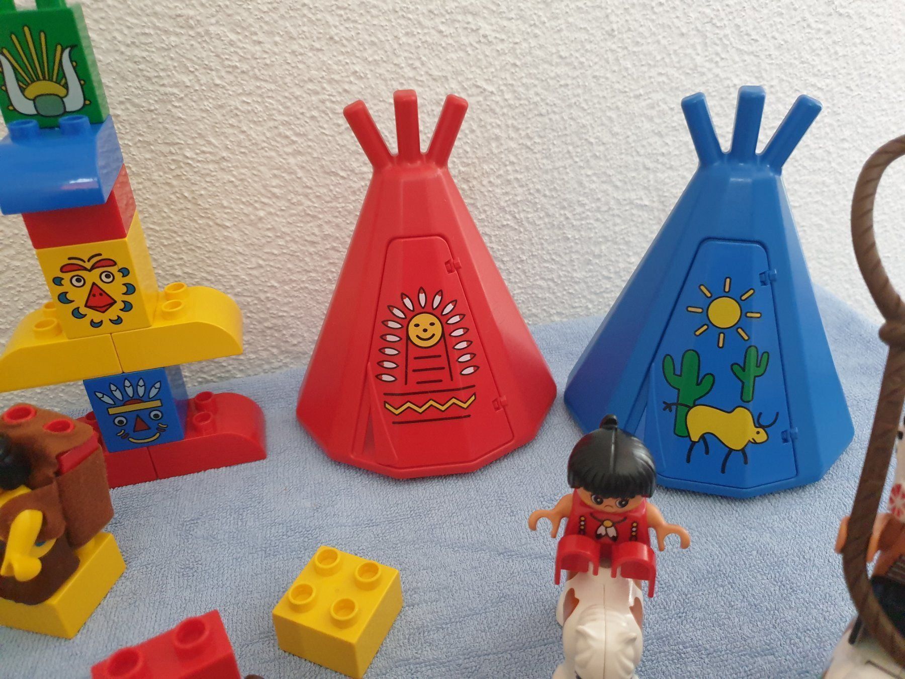 Giocattoli: Lego Duplo (E65) Indianer Dorf – Usato da Münchwilen TG venduto da VT-Trader 3