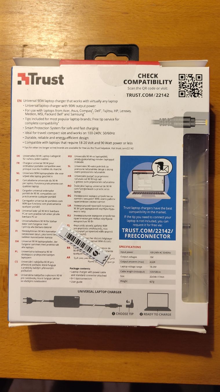 Caricabatterie: Laptop charger ladegerat – Nuovo (secondo la descrizione) da Aïre venduto da Lu99