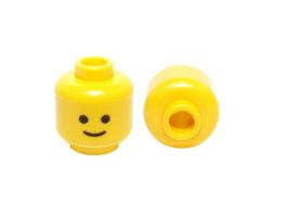 LEGO - Head / Köpfe / Standard yellow / gelb - 3626cp01