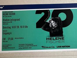 Helene Fischer Konzertticket 14.07.2026 Zürich