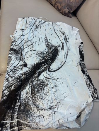 Zara Basic Shirt, Grösse S, schwarz-weiss, neuwertig