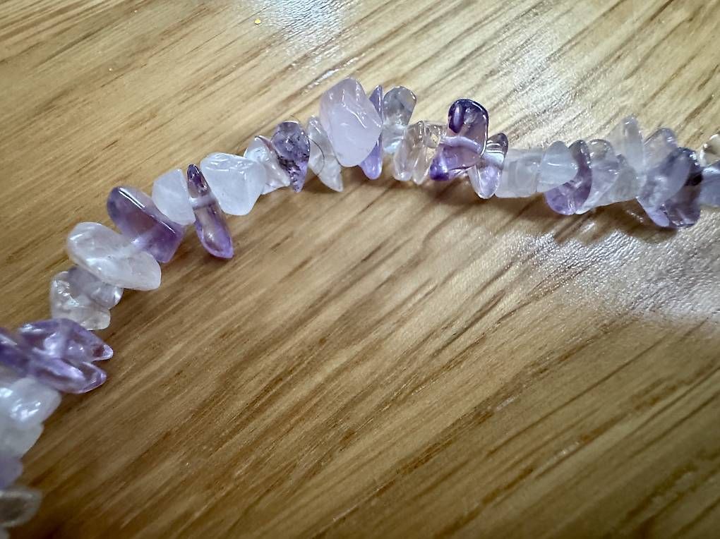 Colliers: Wunderschöne Edelsteinkette Amethyst – Neuf (Voir description) à Bern par cpiller01 4