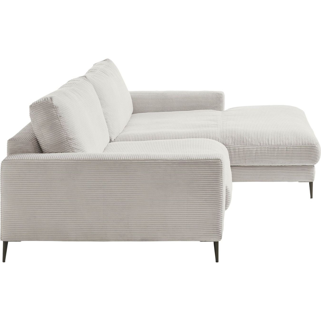 Sofas: Ecksofa  Uptown in Cord Nature rechts – Neu und originalverpackt aus Bischofszell von deluxe-moebel 3