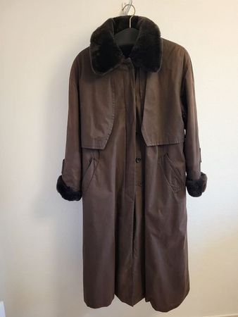 SCHÖNE, WARME WINTERMANTEL GR 38