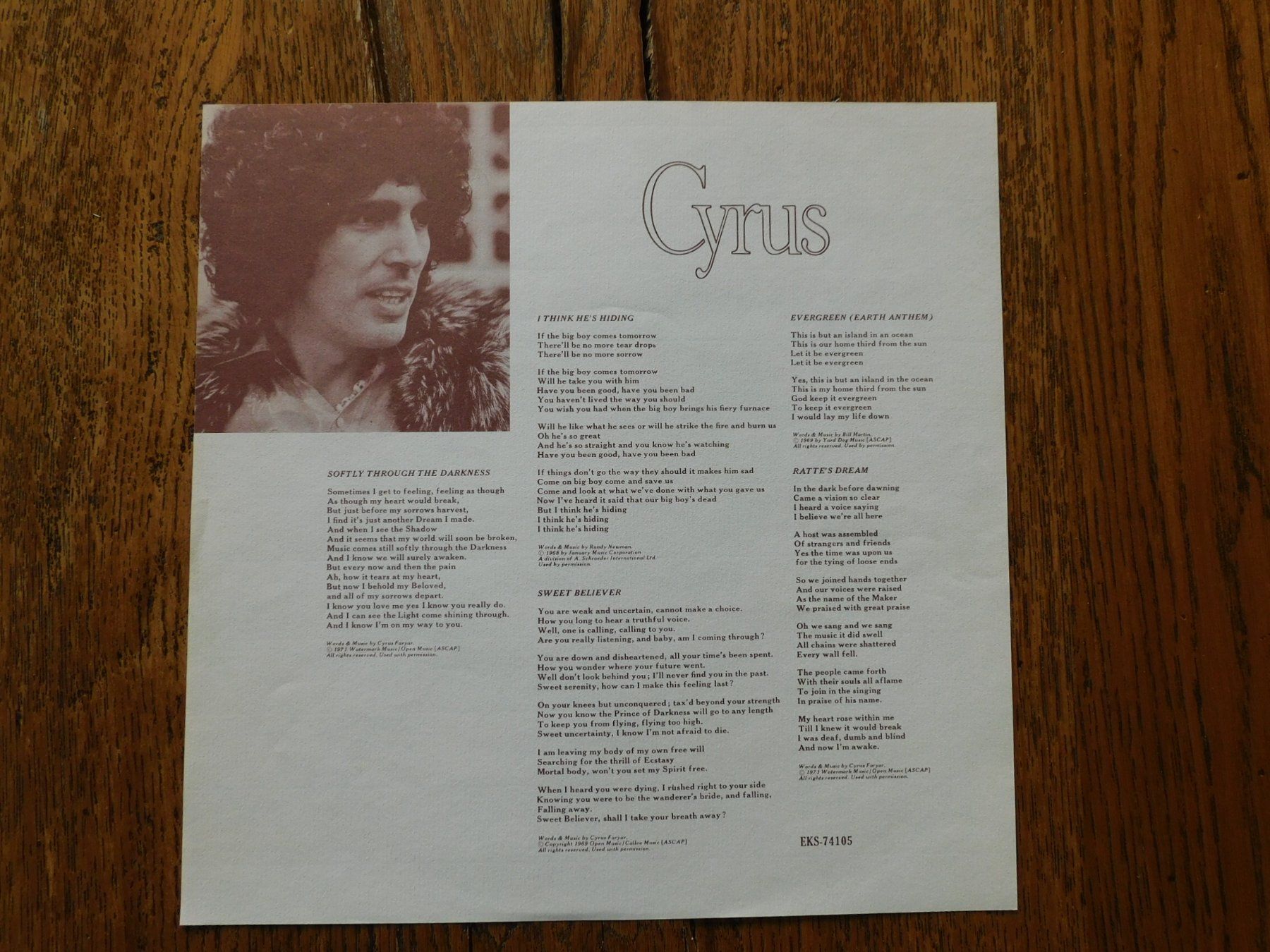 Vinyles: Cyrus - Same – D'occasion à Emmenbrücke par Dickens 1