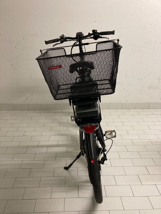 Vélo électrique Hollandia E-Active Noir 28″ – Femme, Batterie 36V/13Ah, 250W