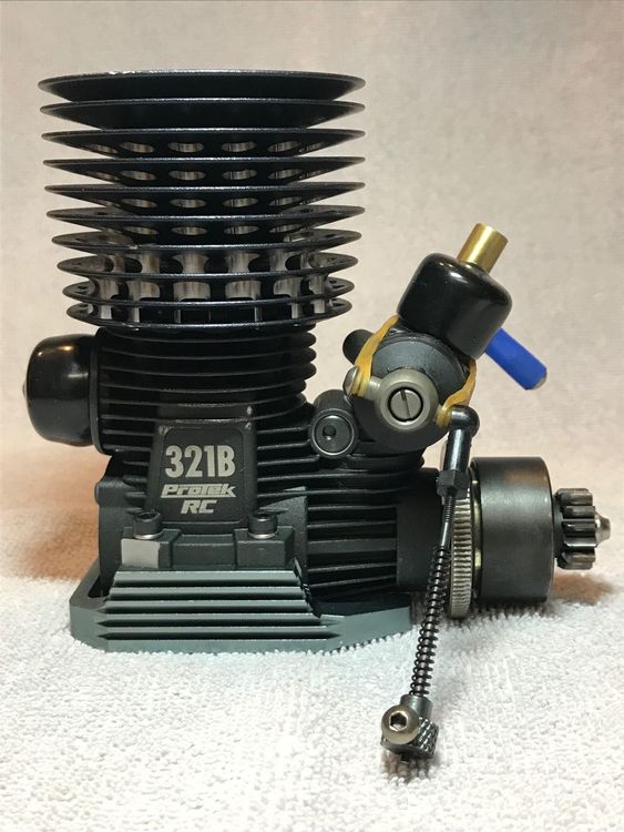 Rennmotor 3,5cc 321B Samurai V2 3-Port + Kupplung und Ritzel (Gebraucht ...