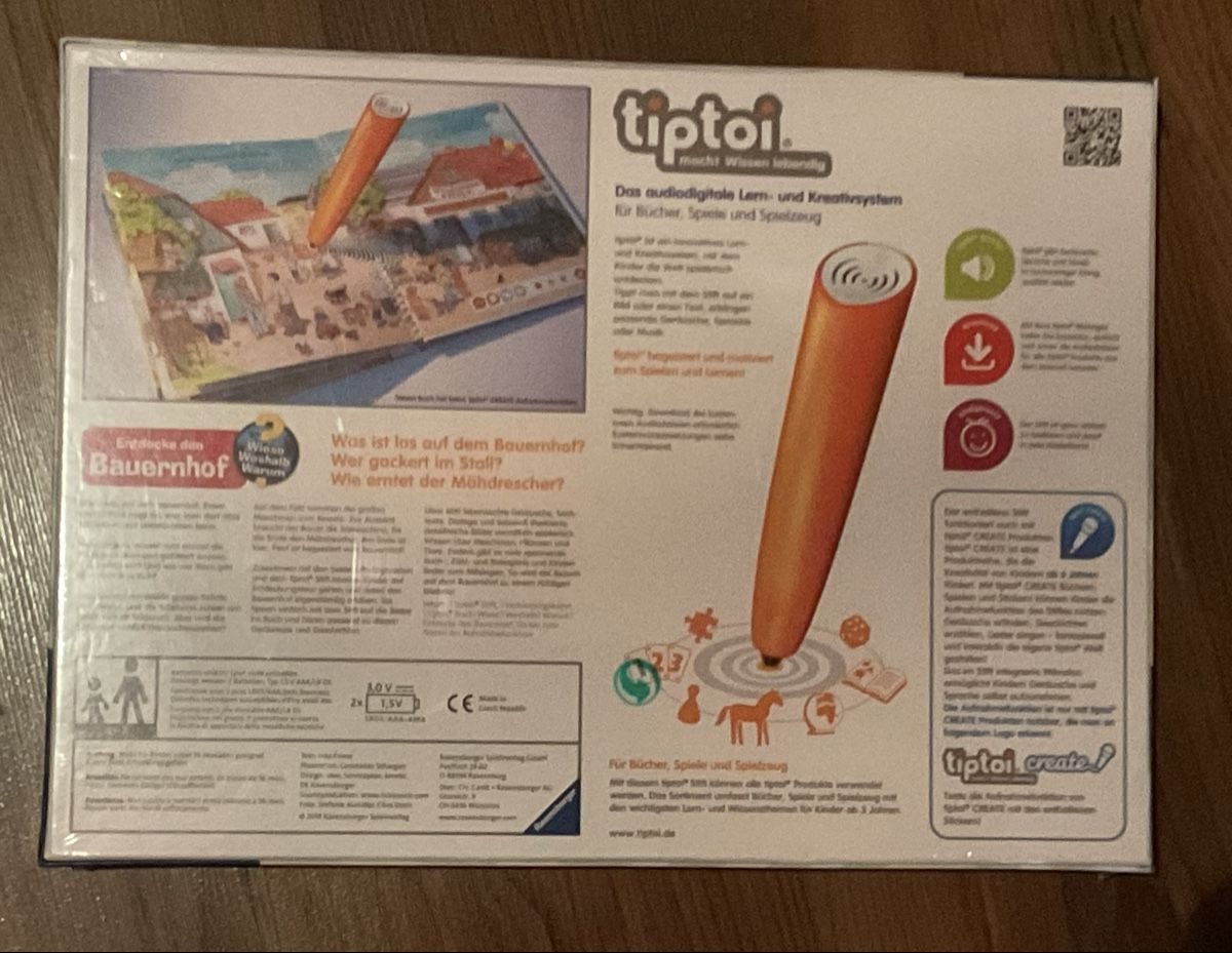 Tiptoi Spiele: Tiptoi Starter-Set Stift + Bauernhof Buch - Neu – Neu und originalverpackt aus Buchs AG von Yuca01 2