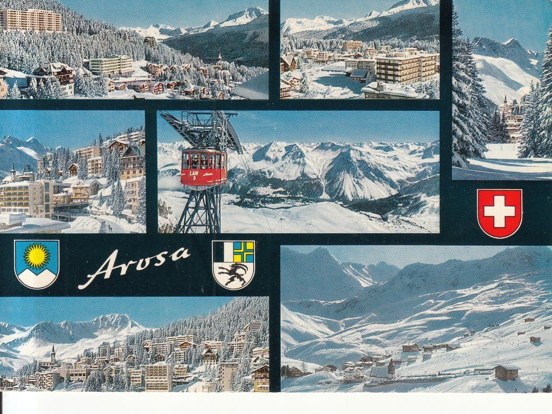 Ansichtskarten: Arosa 1972 – Gebraucht aus Bürglen TG von StampGraf