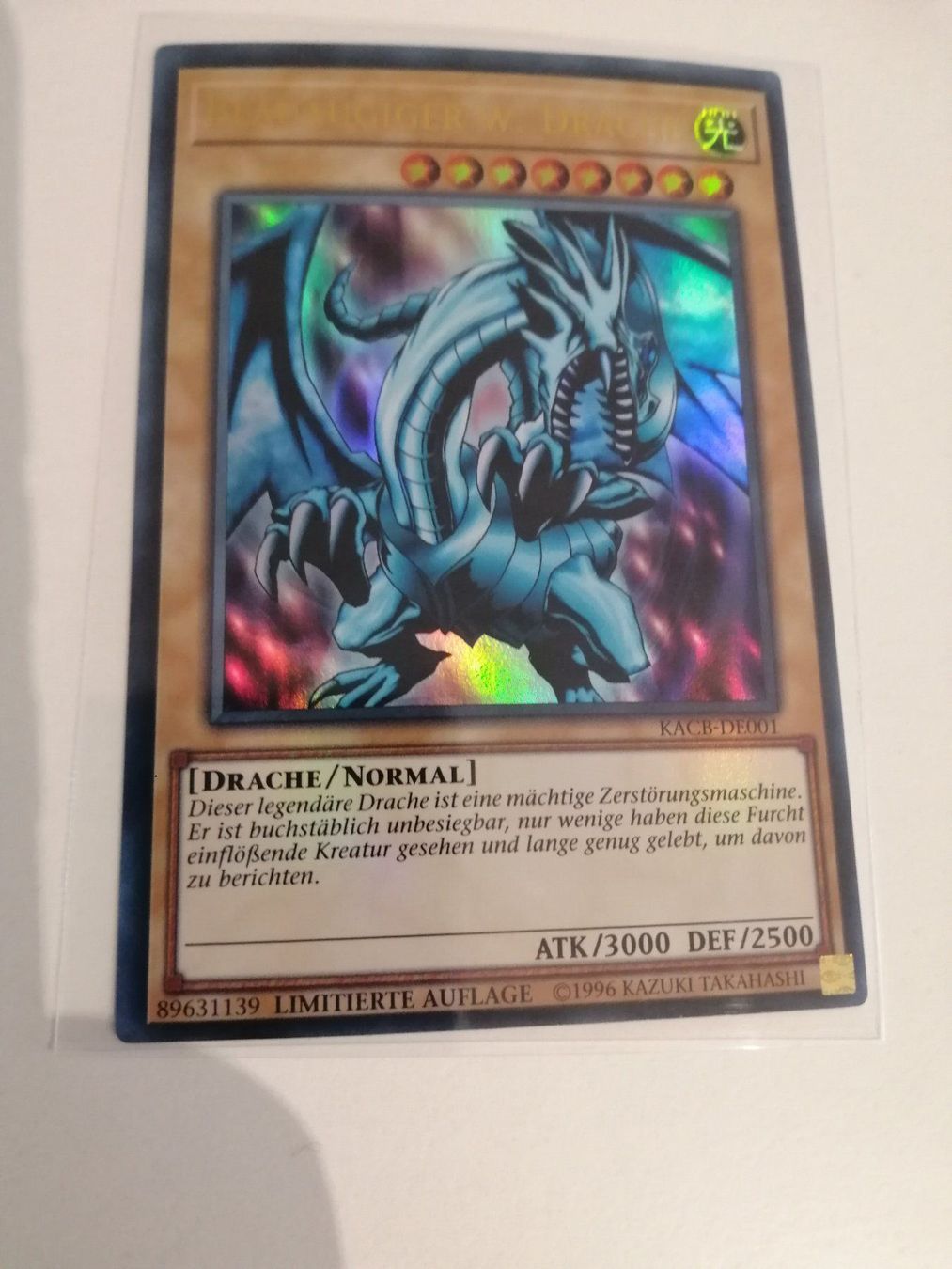 Carte collezionabili: Blauäugiger w. Drache Ultra Rare Mint – Nuovo (secondo la descrizione) da Boswil venduto da ShoppingCenterCity 3