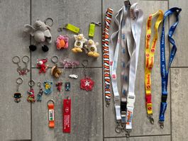 25 Schlüsselanhänger & Lanyards Konvolut