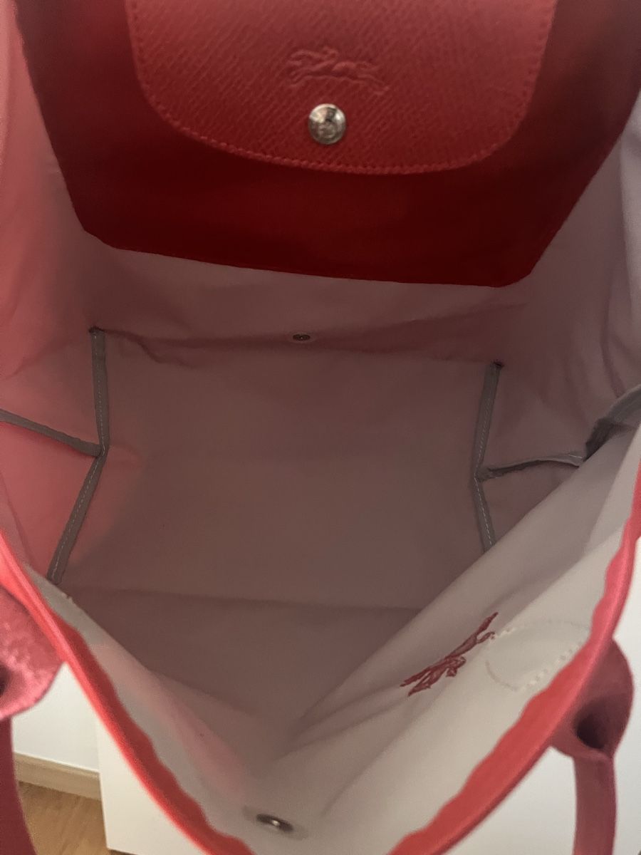 Longchamp Taschen für Damen: Longchamp le pliage taille L - neo rouge  – Gebraucht aus Lausanne von Cupcake.vanille 7