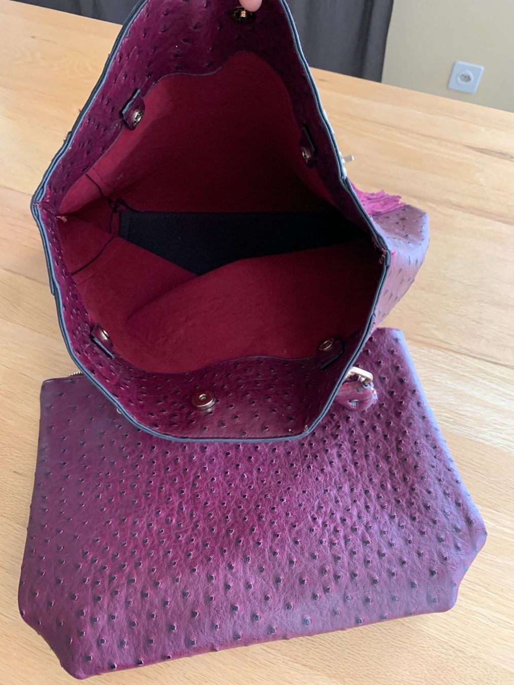 Borse da donna: Umhängetasche mit Innentasche, 2-teilig – Usato da Nendeln venduto da smile020 4