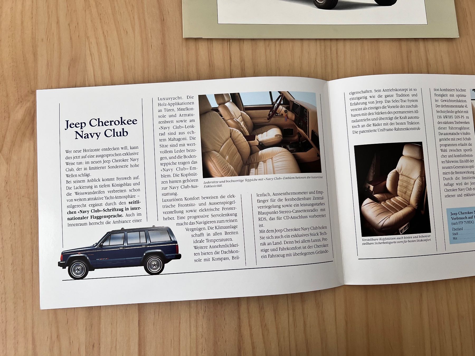 Jeep Documenti: 2 Jeep Cherokee Verkaufsprospekte – Nuovo (secondo la descrizione) da Münchenbuchsee venduto da Atego 1