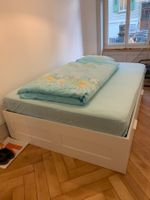 Komplettes Schlafzimmer-Set (Bett, Schrank, Nachttisch)