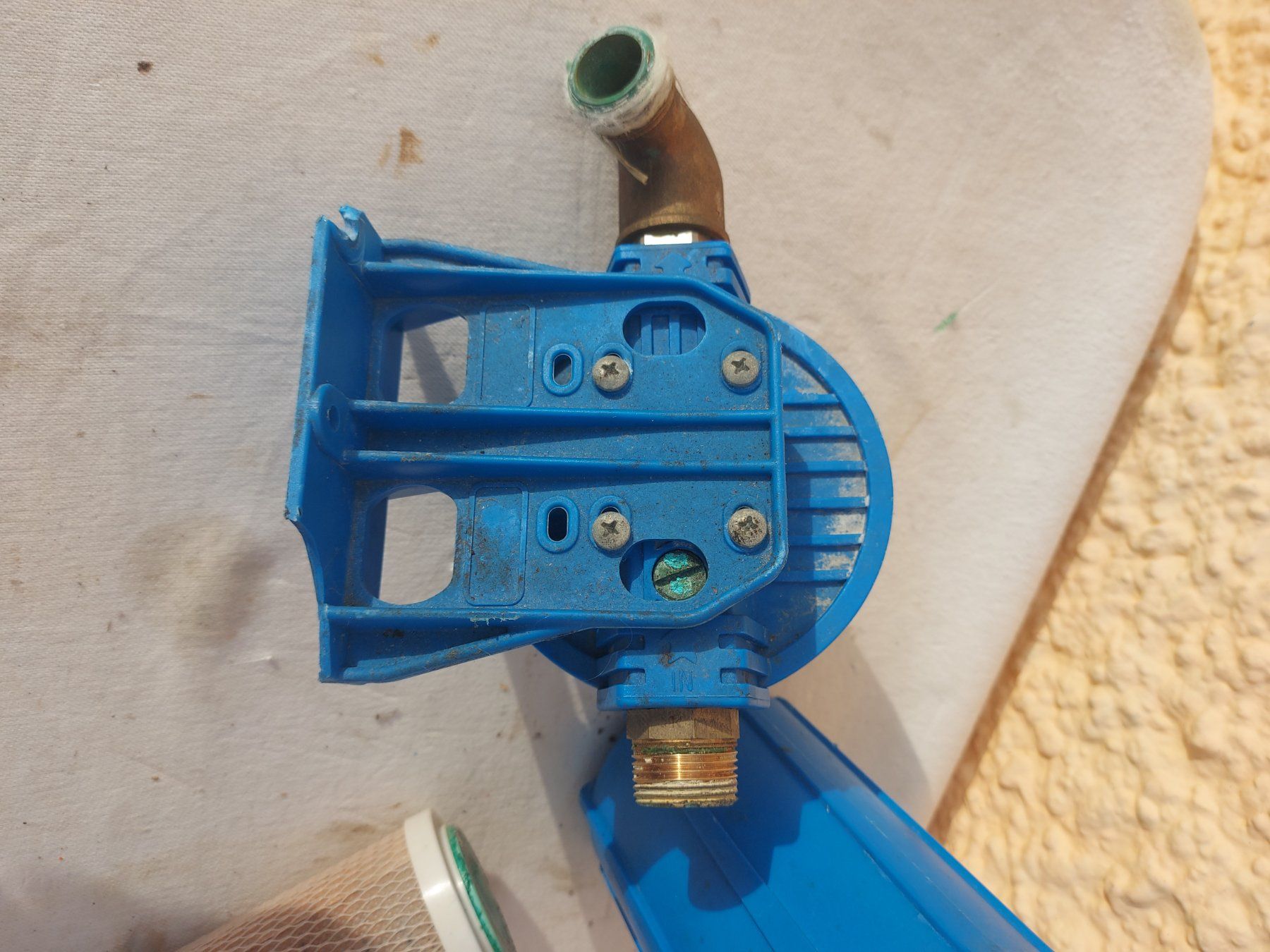 Installations sanitaires: Wasserfilter blau;   Wasserfilter blau; Wasserfilter blau – D'occasion à Rheinau par profitronic.shop 4