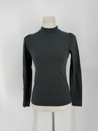 Langarmshirt mit Stehkragen Gr. XS von Chicorée