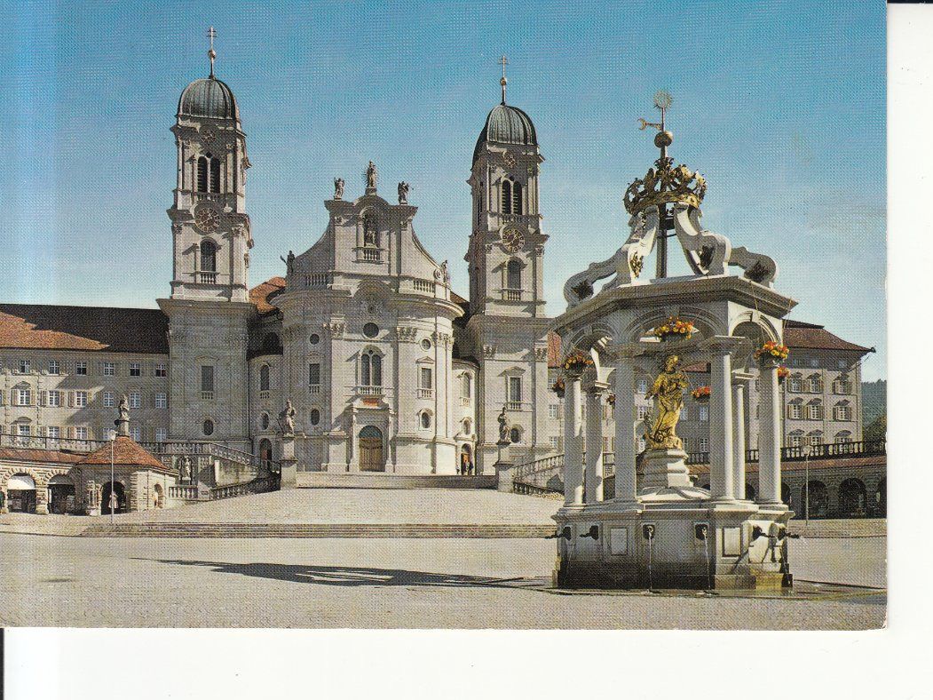 Cartoline postali: Einsiedeln 1971 – Usato da Bürglen TG venduto da StampGraf