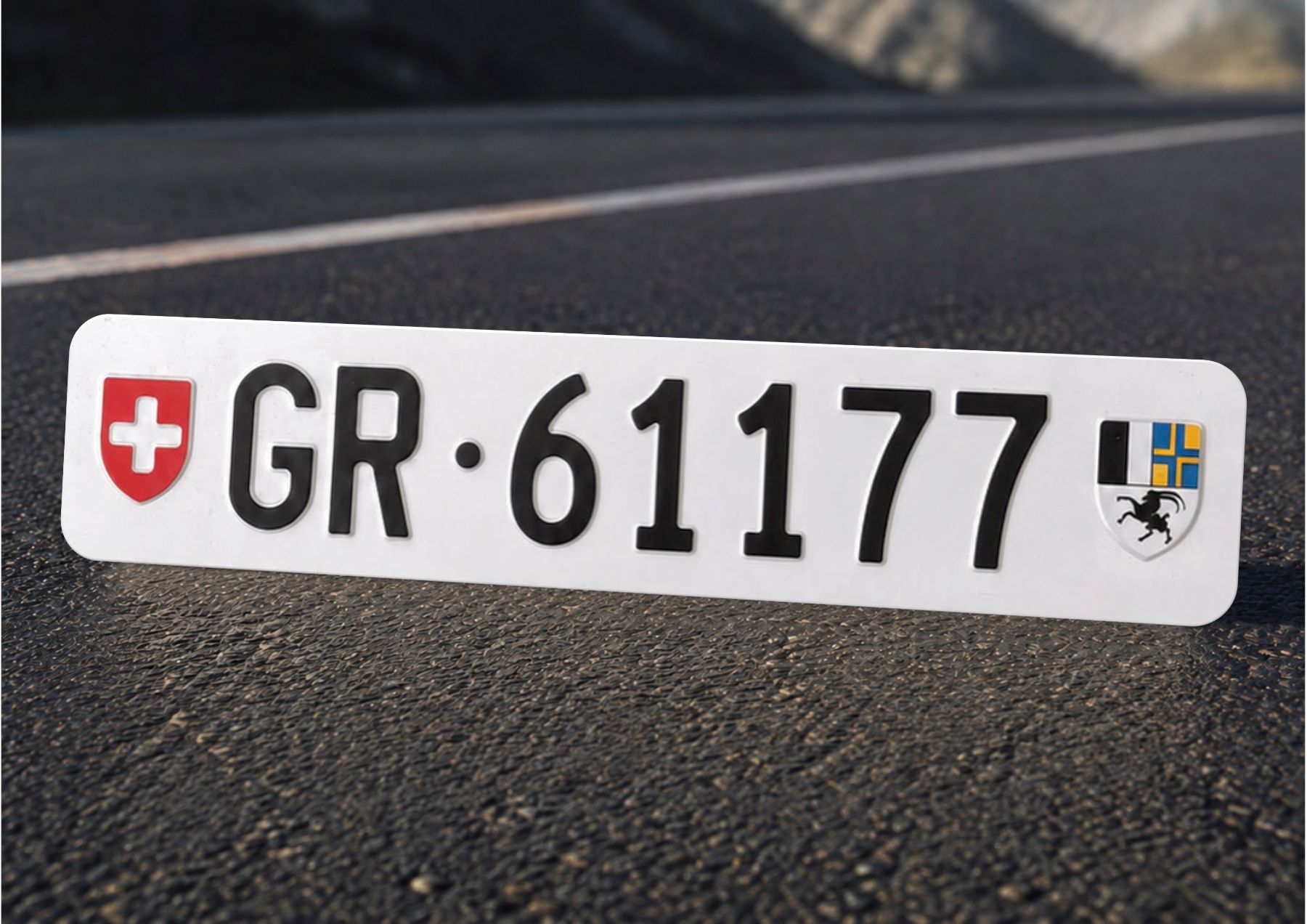 Ecriteaux: Top GR-Autonummer – Neuf avec emballage d'origine à Chur par autonummer-gr.ch