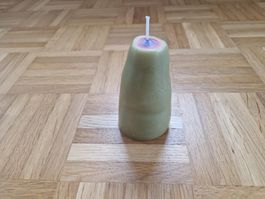 Weihnachtskerze mehrfarbig