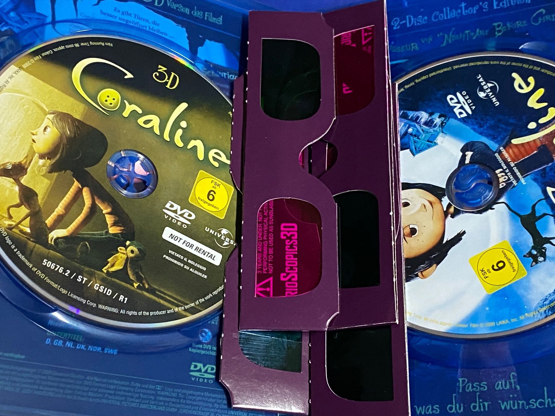 Tutti i DVDs: Coraline 3D – Usato da Muri b. Bern venduto da AdidasCollector 1