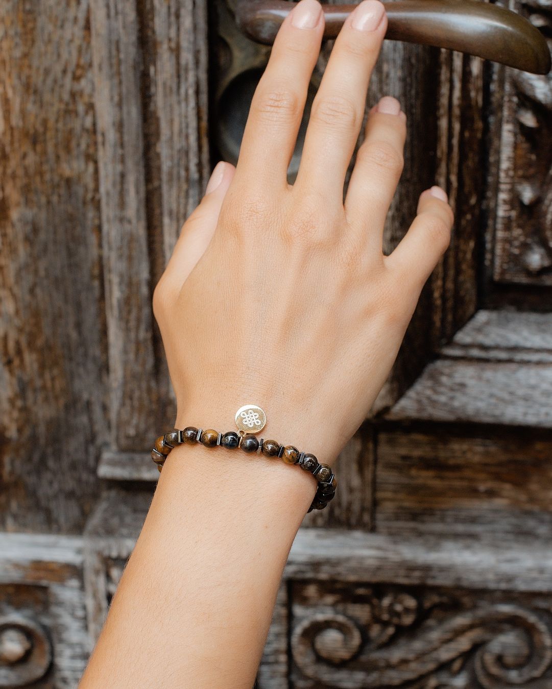 Bracciali & Braccialetti: Gelbes Tigerauge elastisches Armband – Nuovo e nell'imballaggio originale da Schindellegi venduto da MoonAmber.schmuck 1