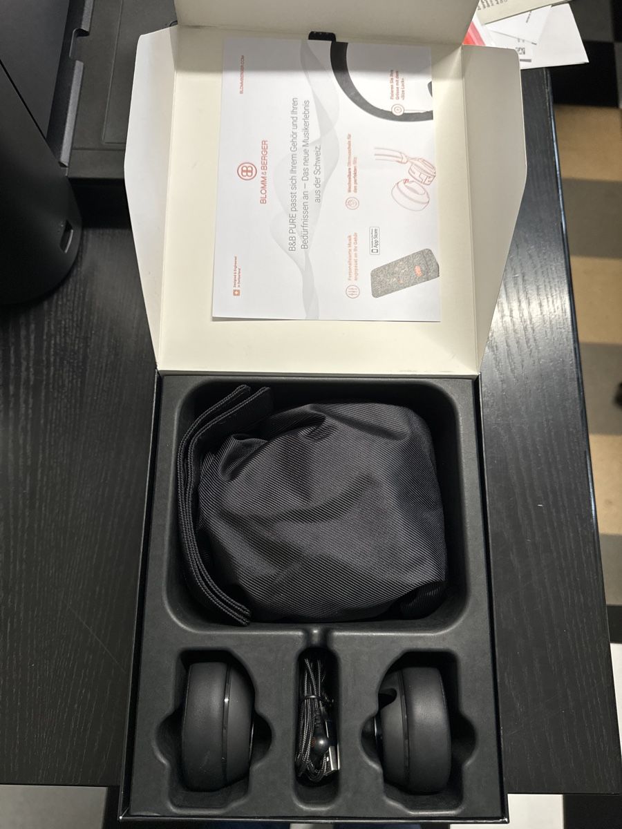 Cuffie: B &B Pure Kopfhörer NEU – Nuovo e nell'imballaggio originale da Gampelen venduto da Steuer0 1