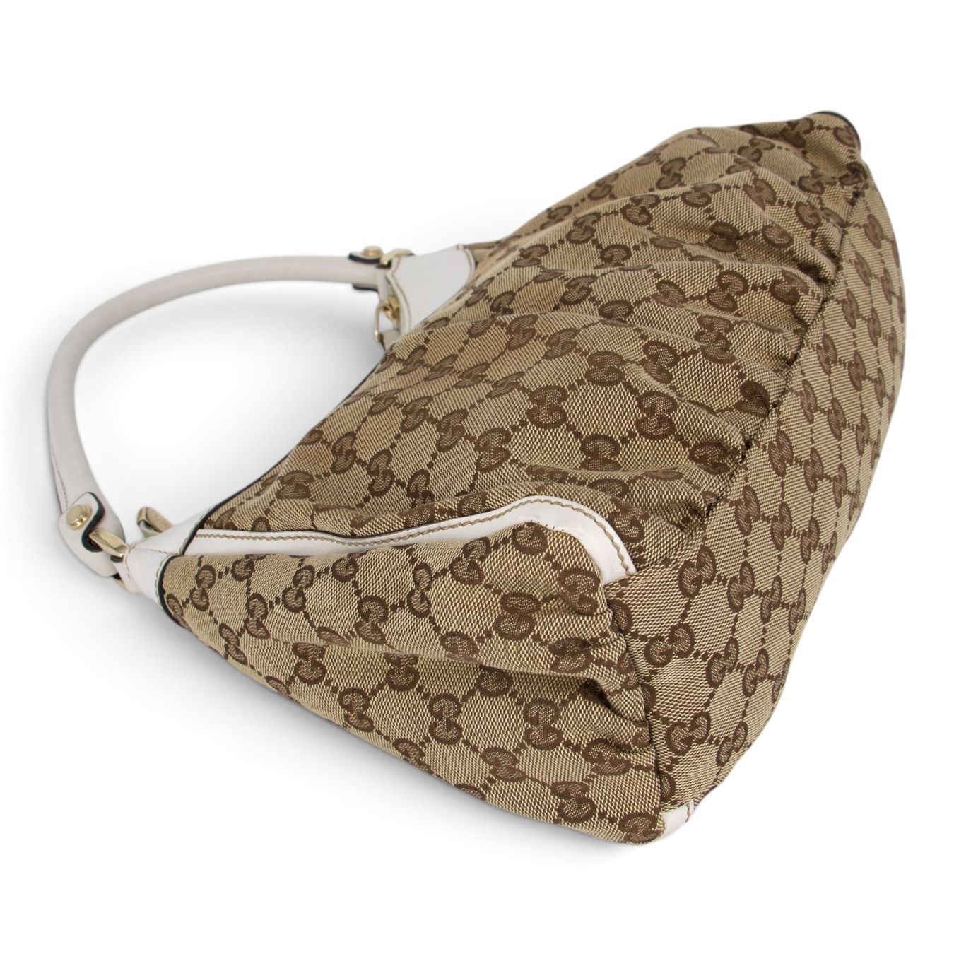 Gucci Sacs femmes: Gucci Abbey D-Ring GG weiss – D'occasion à Binningen par Designerlabels 9