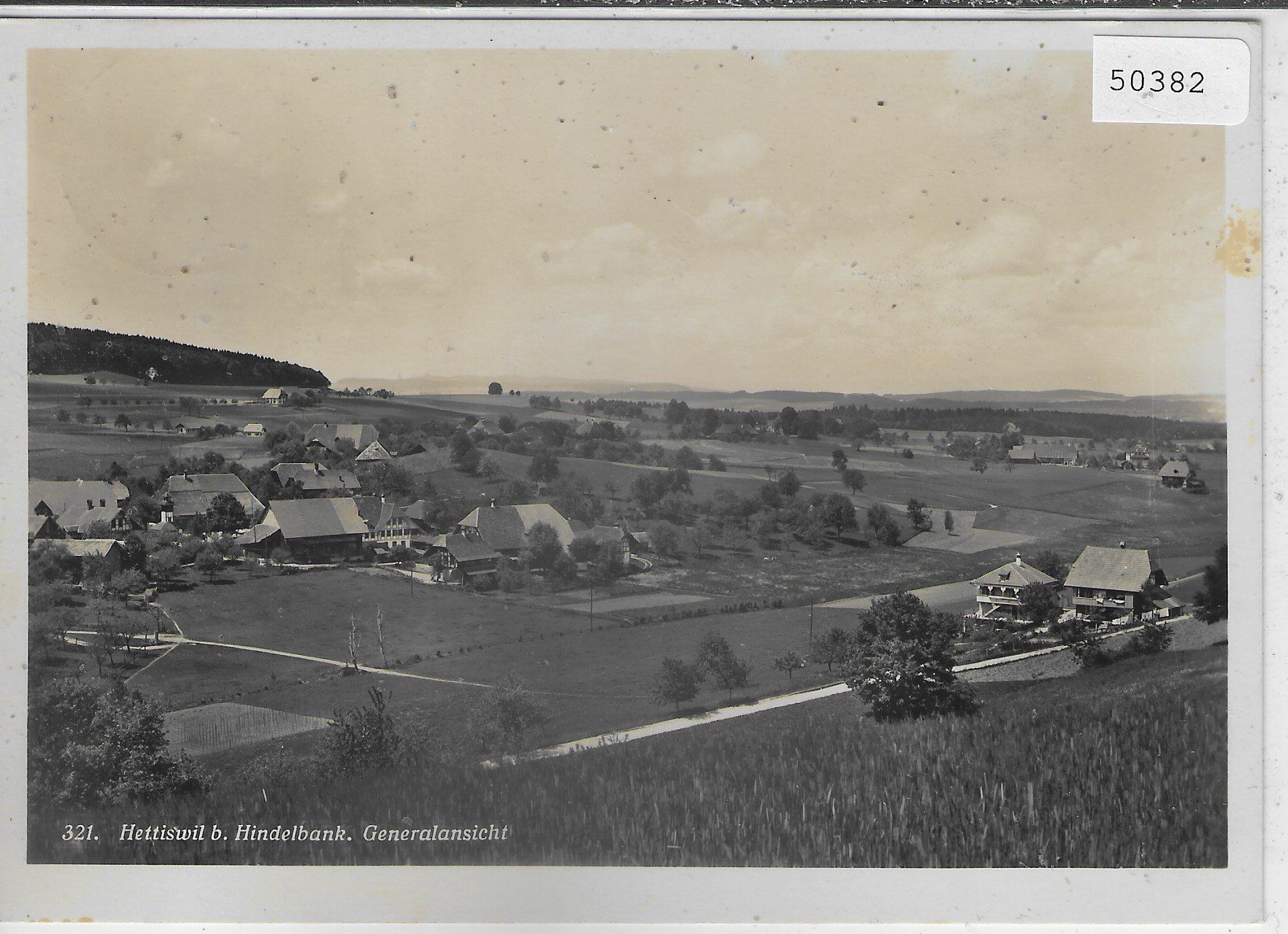 Cartoline postali: Hettiswil bei Hindelbank - Generalansicht – Usato da Ettingen venduto da Kartenplanet
