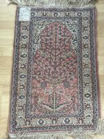 Handgeknüpfter Seidenteppich Kayseri, Baum des Lebens,(I)